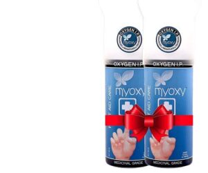 Portable Oxygen Can, Portable Canister of Clean Oxygen with Inbuilt mask (11.8 Litres, Pack Of 2)