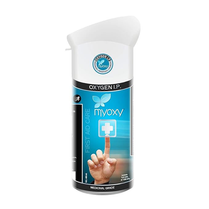 MyOxy Oxygen Cylinder for First Aid and Emergency